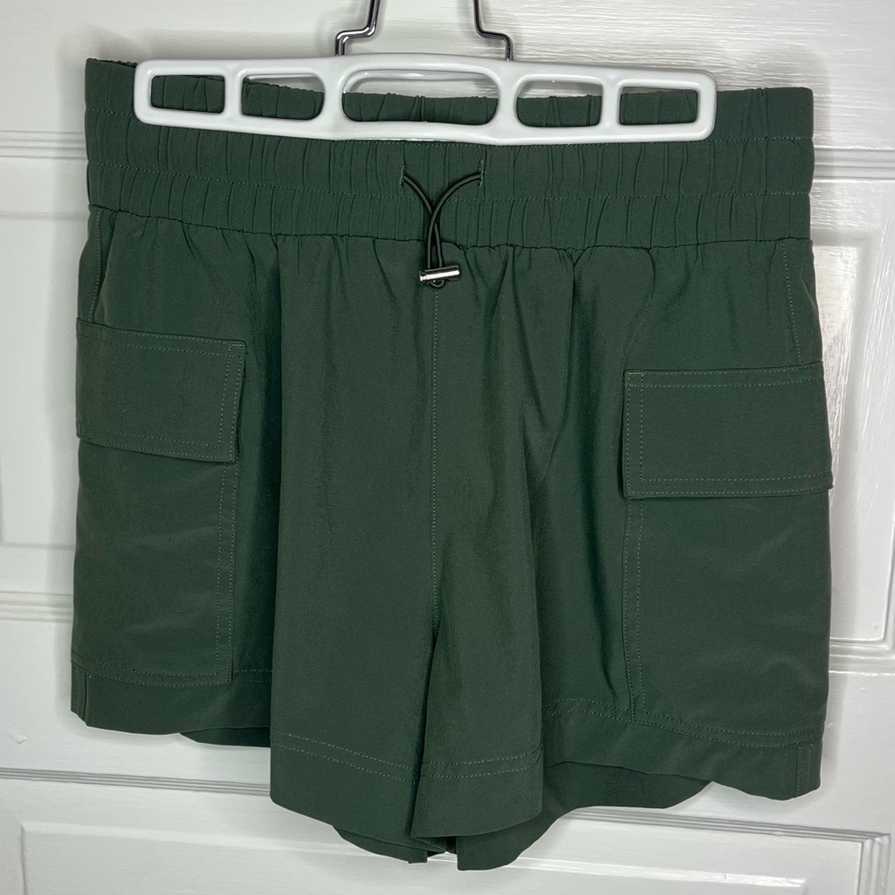Abercrombie & Fitch Dark Green Cargo Shorts